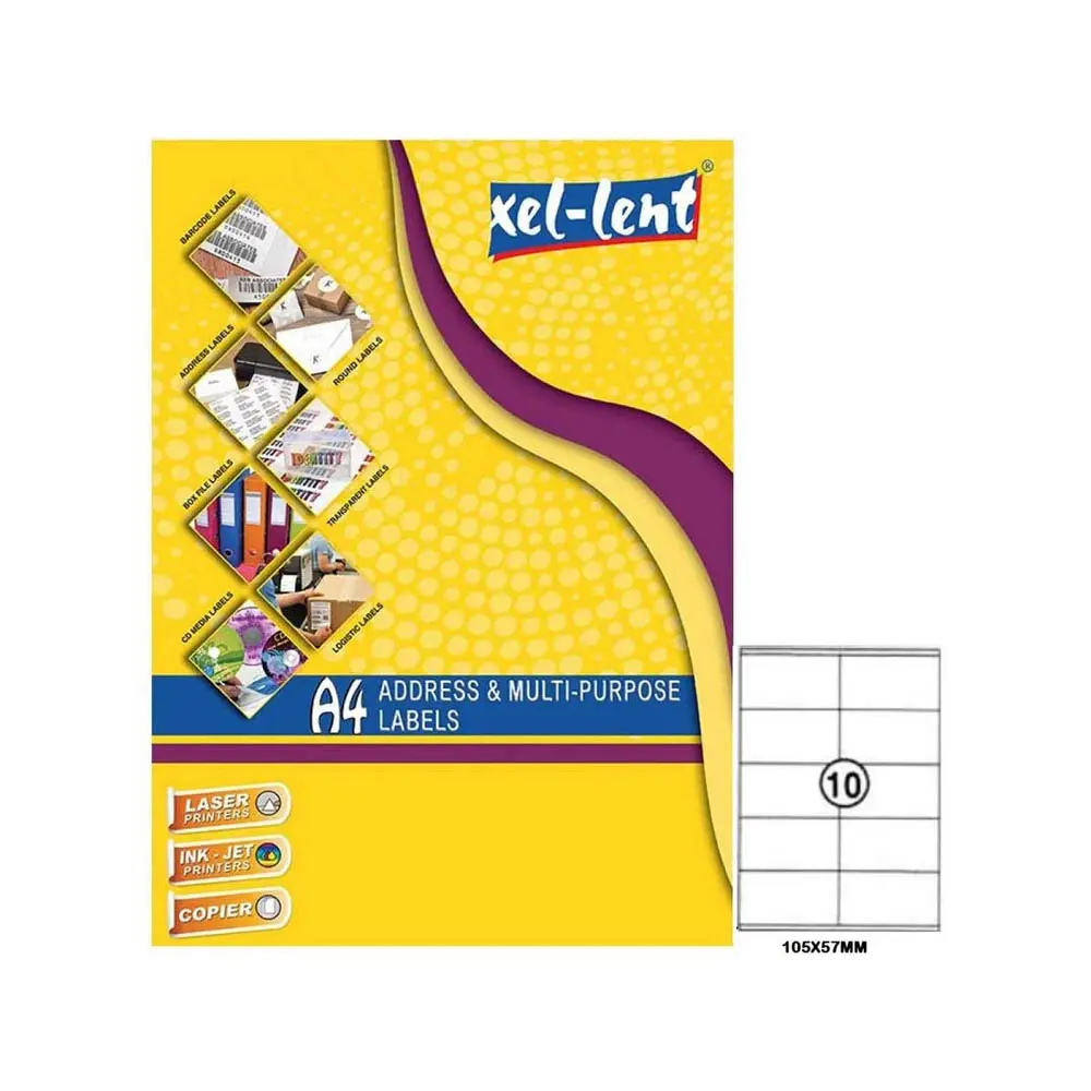 prod-6093b5501e368xellent LASER A4 Labels-10 (105MMX57MM) -LFL00008.webp