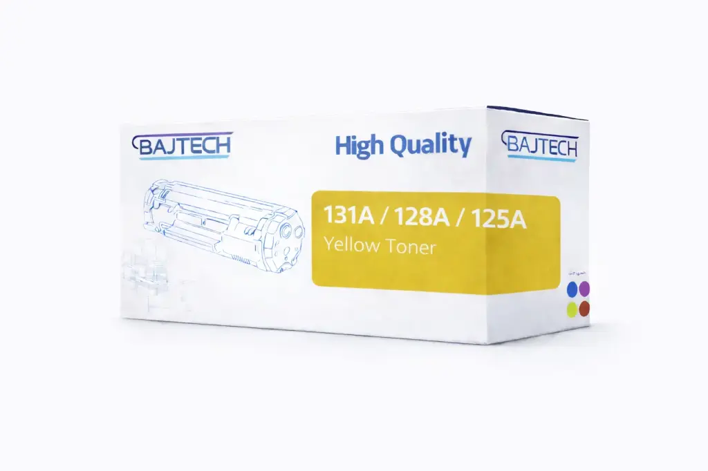 Bajtech 131A / 128A / 125A Yellow Compatible Toner