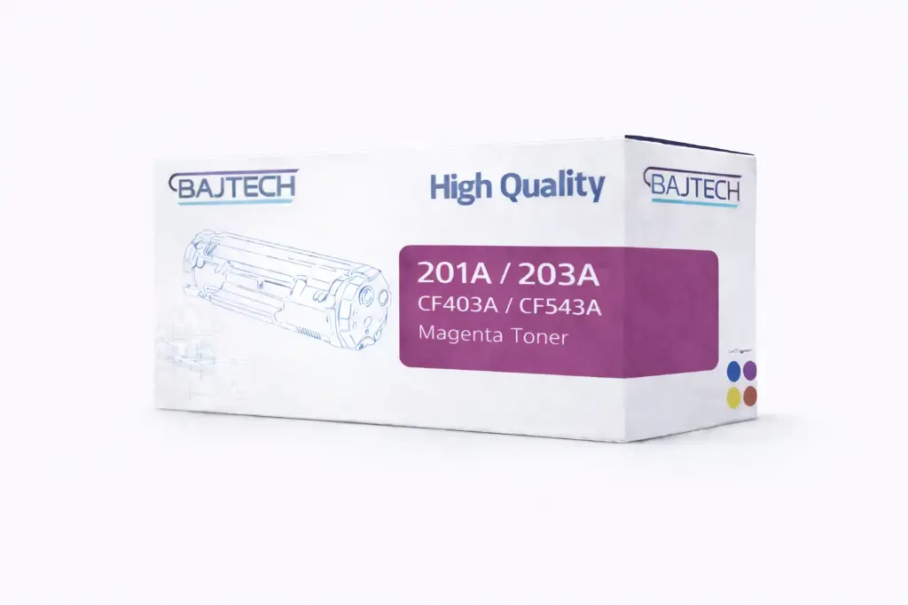 Bajtech 201A / 203A / Canon 045 Magenta Compatible Toner – CF403A / CF543A