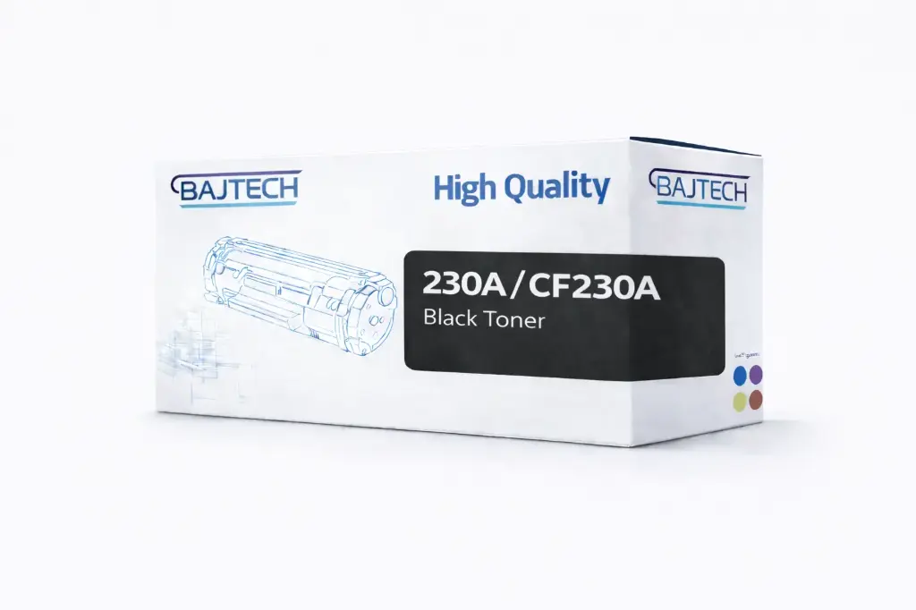 حبر باجتك متوافق مع طابعة اتش بي 230A أسود – CF230A