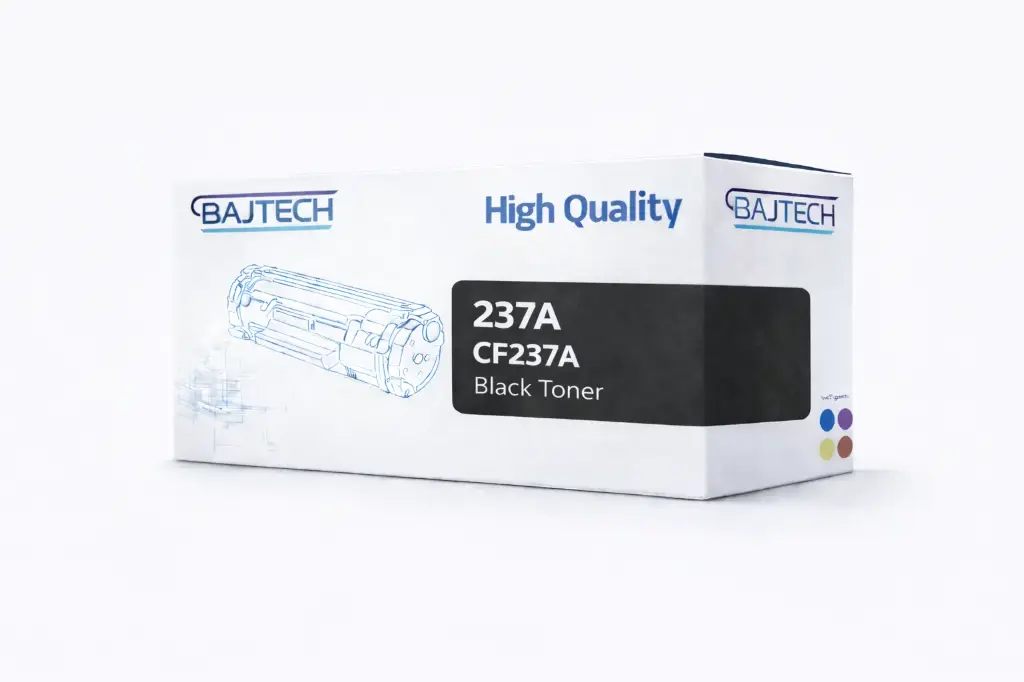 حبر باجتك متوافق مع طابعة اتش بي 37A أسود – CF237A