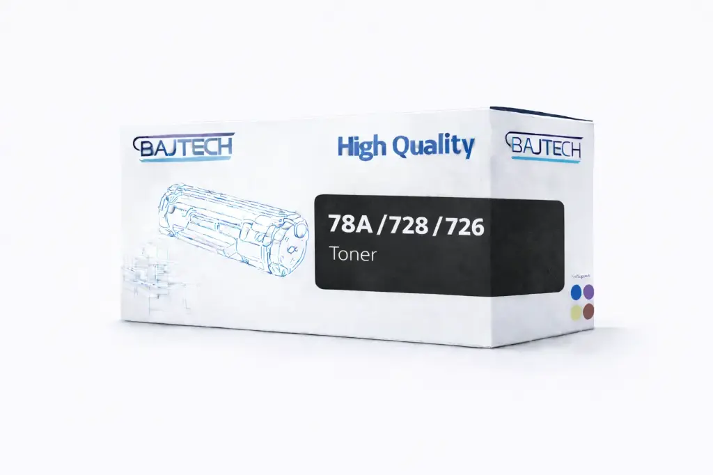 حبر باجتك متوافق مع طابعات اتش بي 78A / 728 / 726 أسود