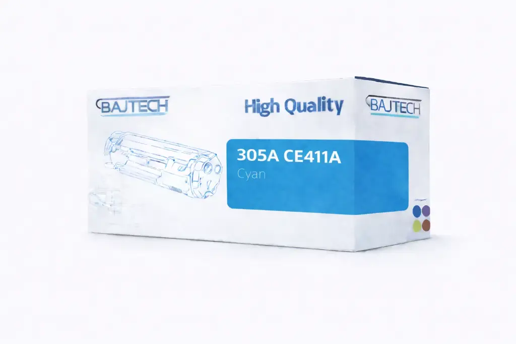 حبر باجتك متوافق مع طابعة اتش بي 305A سماوي – CE411A