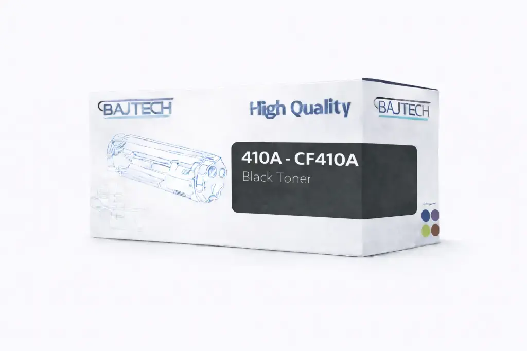 حبر باجتك متوافق مع طابعة اتش بي 410A أسود – CF410A