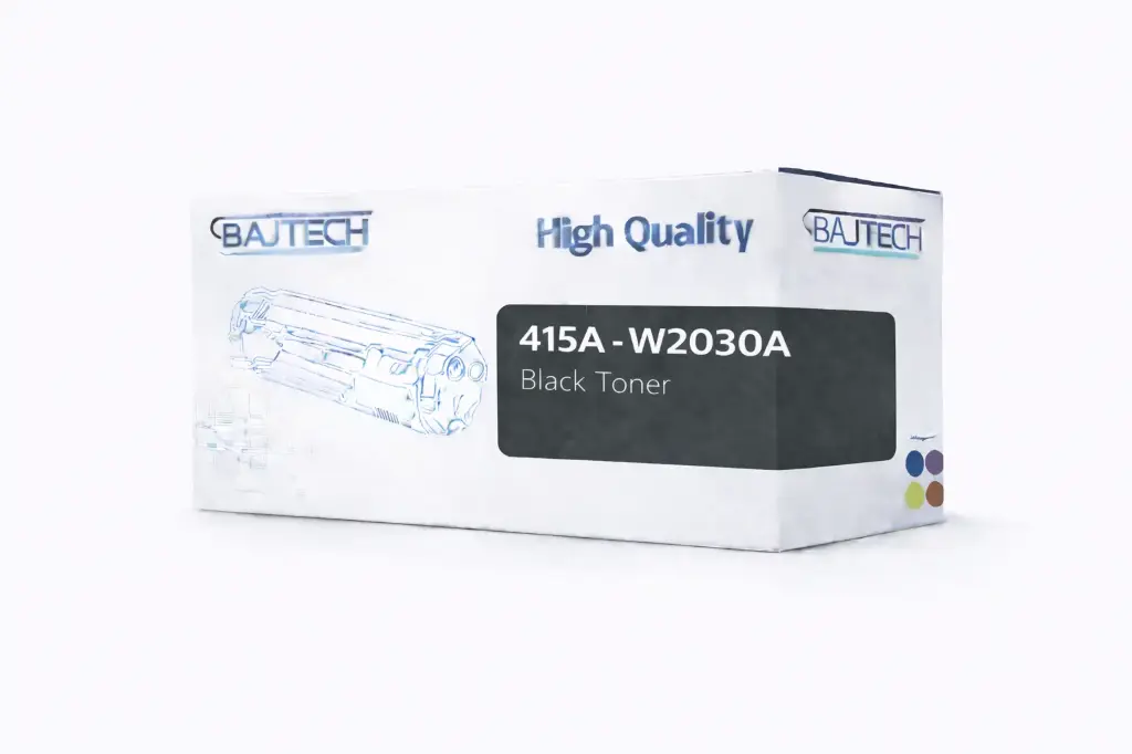 حبر باجتك متوافق مع طابعة اتش بي 415A أسود – W2030A
