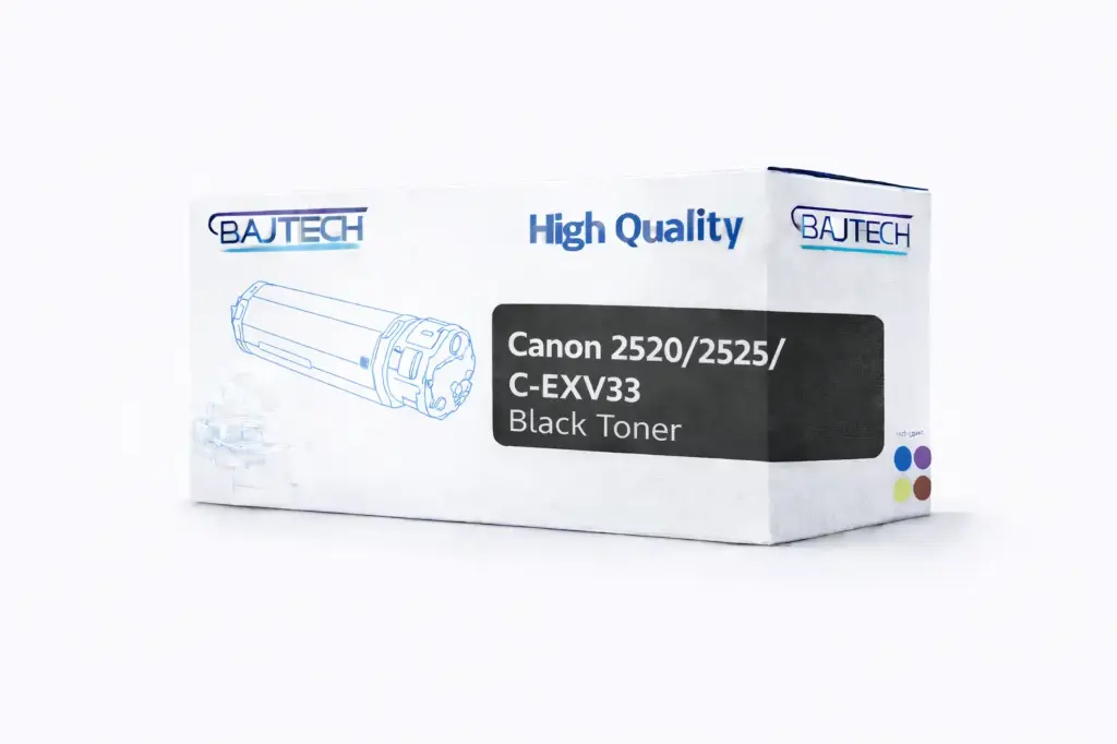 Bajtech Canon 2520 / 2525 Compatible Black Toner – C-EXV33