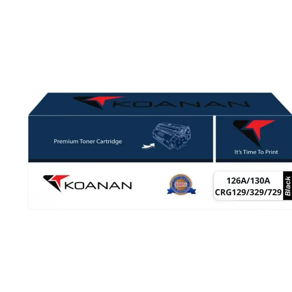 Koanan Toner 126A / 130A / CRG129 / 329 / 729 Black – KN126A/130A BK