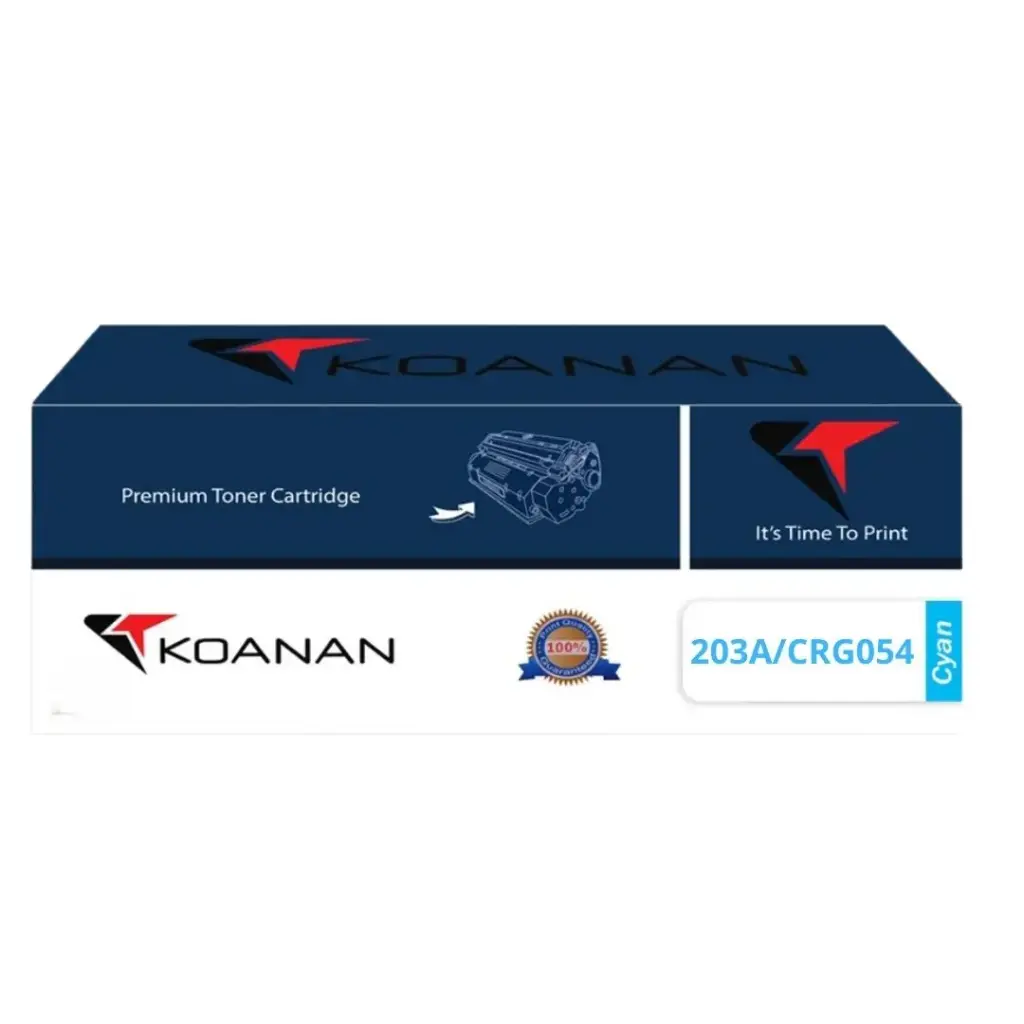 Koanan Toner 203A / 201A CRG054 Cyan CF541A – KN203A C