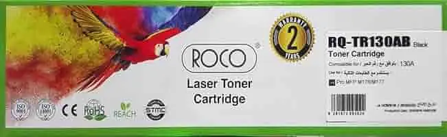 Roco Toner 130A Black – Code: RQ-TR130AB
