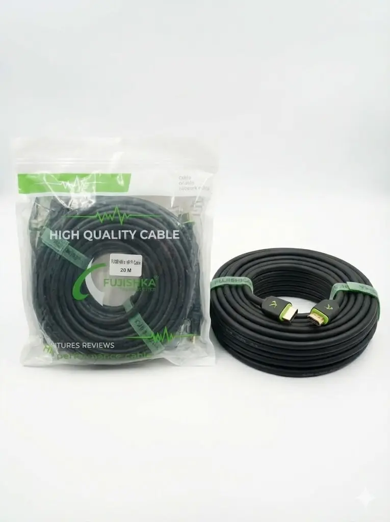 كيبل HDMI بطول 20 متر – لنقل الصوت والصورة بجودة عالية