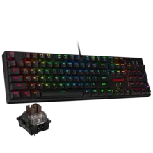 لوحة مفاتيح ألعاب ريد دراجون SURARA PRO K582RGB-PRO بمفاتيح بصرية وإضاءة RGB