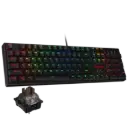 لوحة مفاتيح ألعاب ريد دراجون SURARA PRO K582RGB-PRO بمفاتيح بصرية وإضاءة RGB