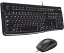Logitech Desktop Keyboard K120 (Wired, Black) – Arabic + English