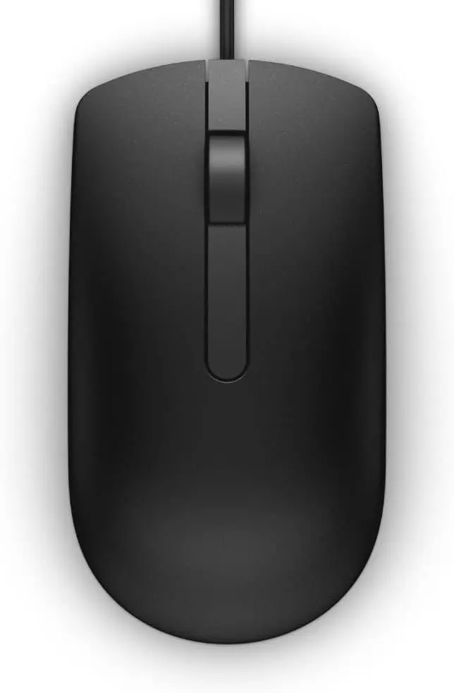 Dell MS116 Wired Mouse (Black)