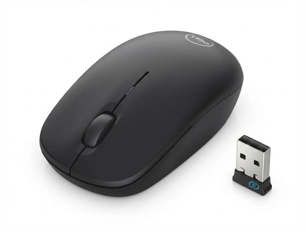 Dell WM126 Wireless Mouse (Black)