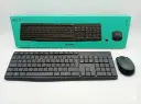 Logitech MK235 Wireless Keyboard and Mouse Combo (Black) – Arabic + English