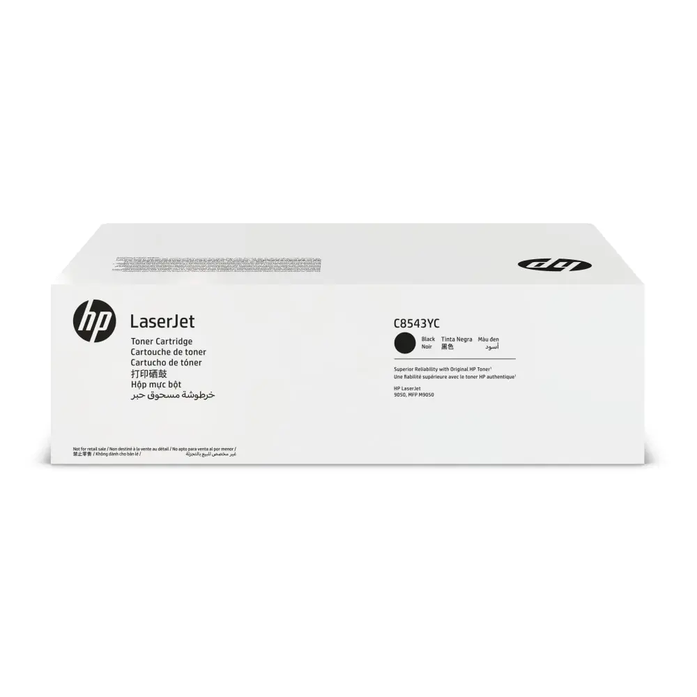 HP 43YC Black Contract Original LaserJet Toner Cartridge – C8543YC