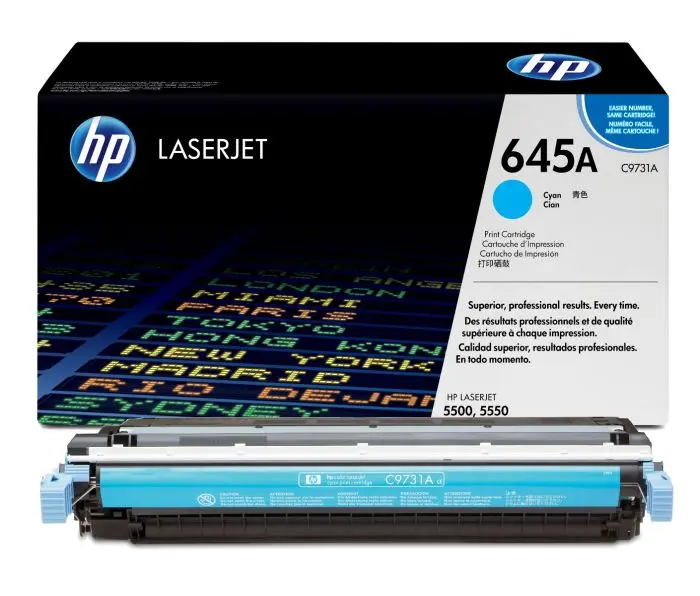 HP 645A Cyan Original TonerC9731A
