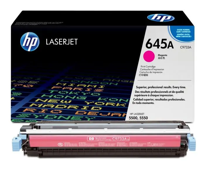 حبر اتش بي ليزر جت 645A أرجواني أصلي – C9733A