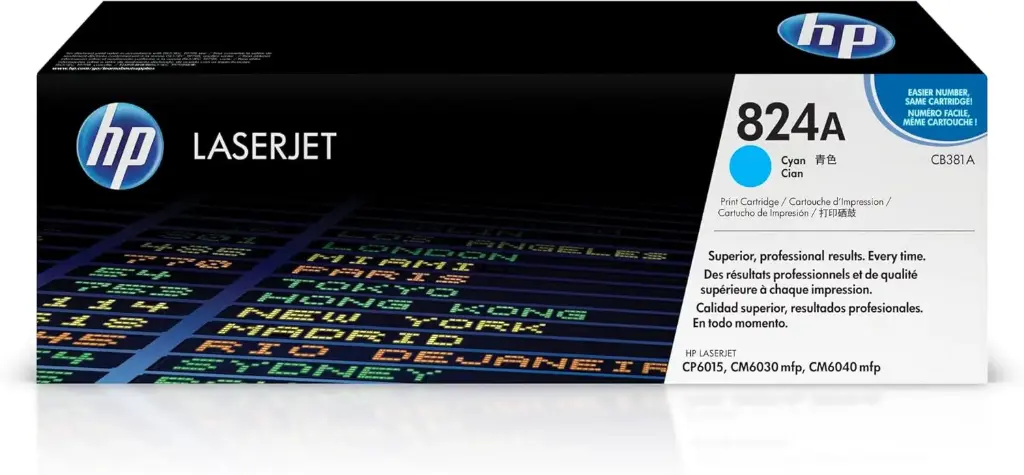 HP 824A Cyan Original Toner CB381A