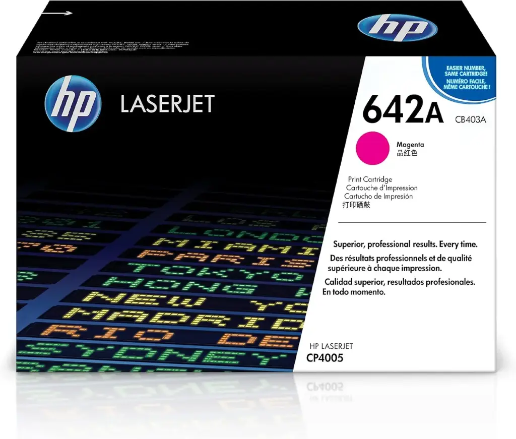 HP 642A Magenta Original Toner CE403A  