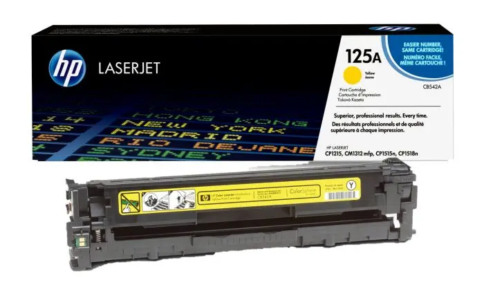 HP 125A -CB542A-Yellow Original Toner