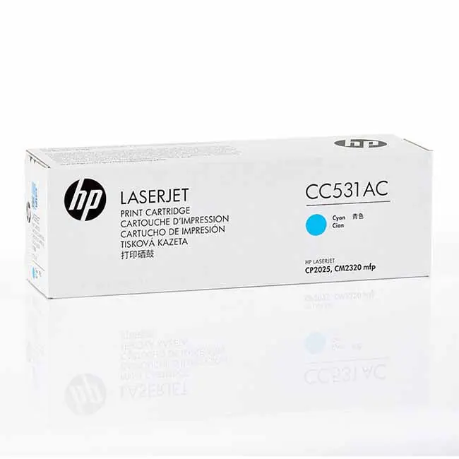 HP CC531AC Cyan Contract Original Toner  