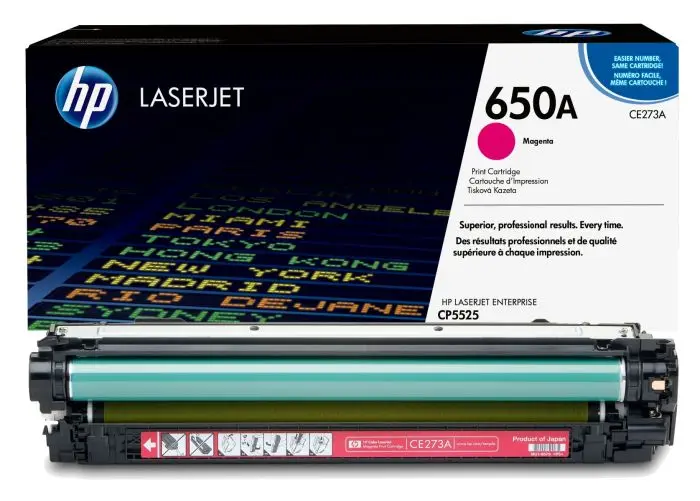 HP 650A Magenta Original Toner CE273A