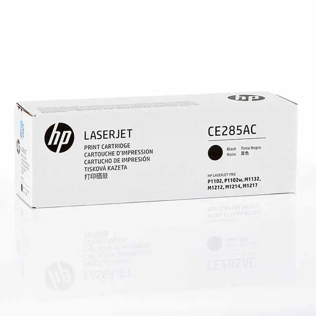 حبر اتش بي ليزر جت 85AC أسود (Black) أصلي عقد – CE285AC