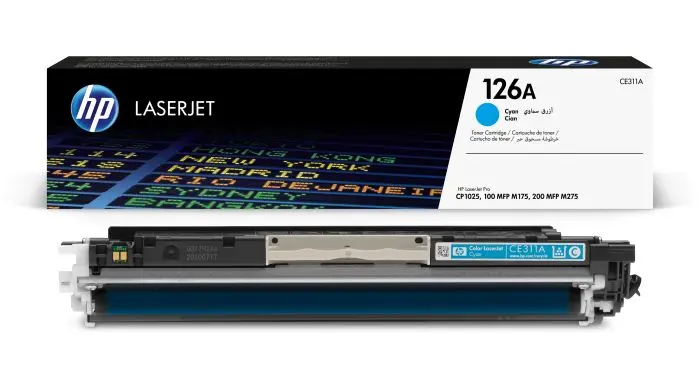 HP 126A Cyan Original Toner CE311A