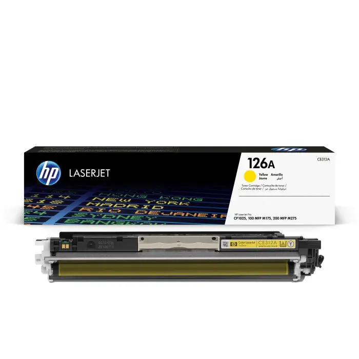 HP 126A Yellow Original Toner CE312A