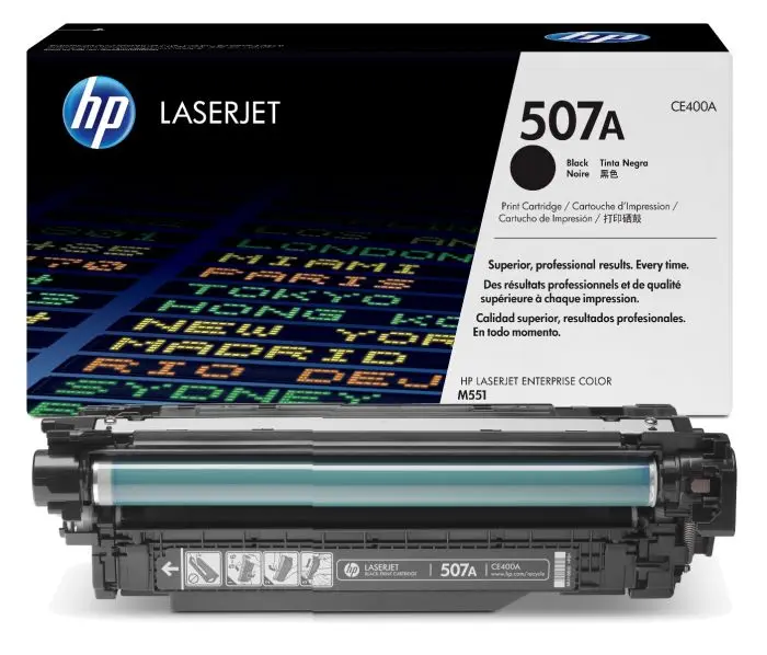 HP 507A Black Original Toner CE400A