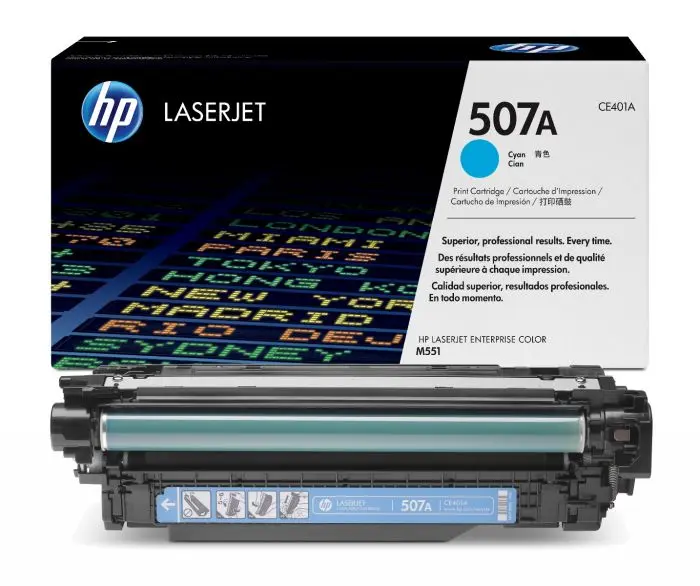 حبر اتش بي ليزر جت 507A سماوي أصلي – CE401A