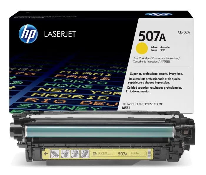 HP 507A Yellow Original Toner CE402A