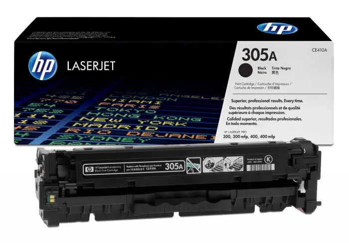 HP 305A Black Original Toner CE410A