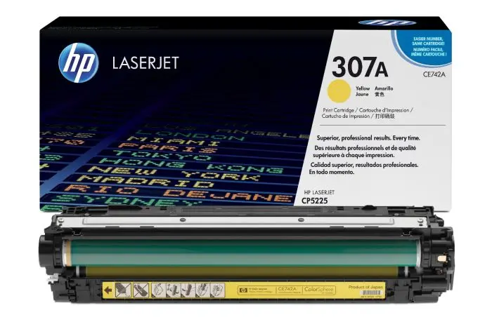 HP 307A Yellow Original Toner CE742A