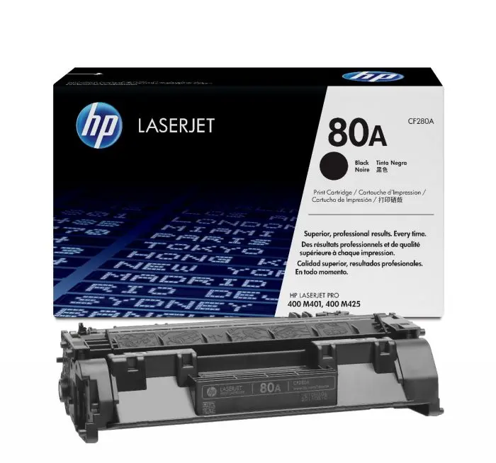 حبر اتش بي ليزر جت 80A أسود أصلي – CF280A