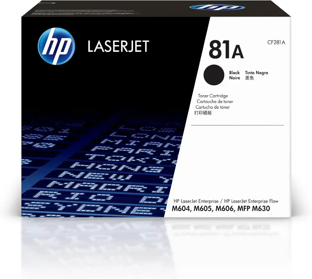 HP 81A Black Original Toner CF281A