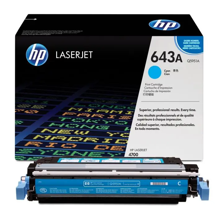 HP 653A Cyan Original Toner CF321A