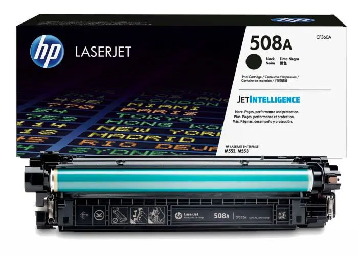 HP 508A Black Original Toner CF360A  