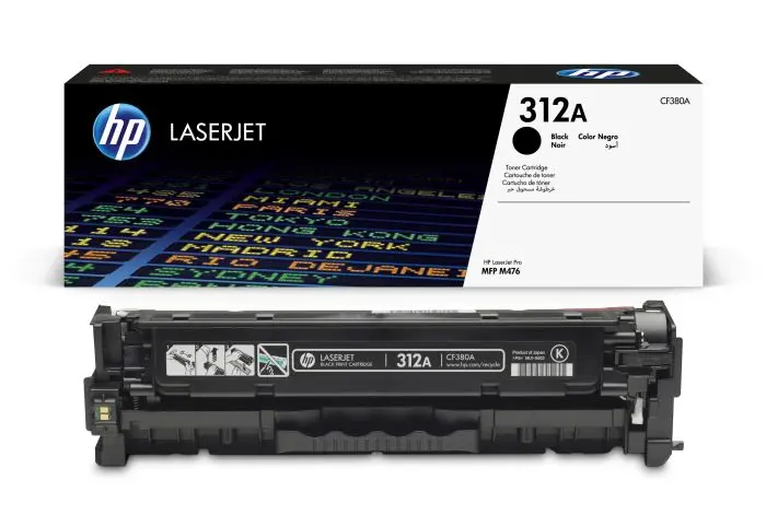 HP 312A Black Original Toner CF380A