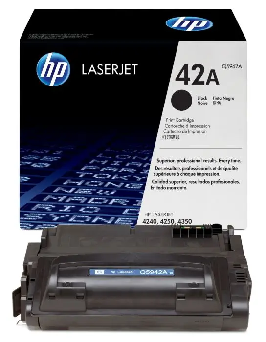 HP 42A Black Original Toner Q5942A