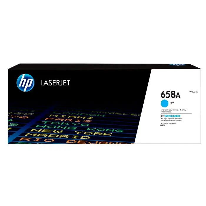 HP 658A Cyan Original Laser Toner – W2001A