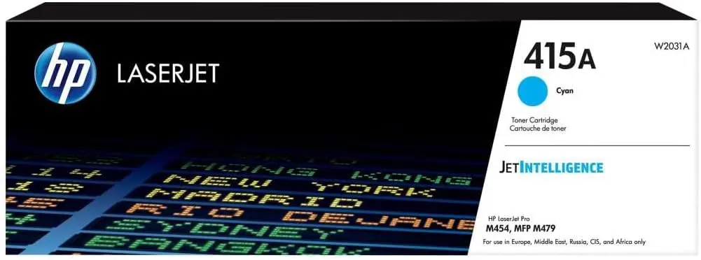 حبر اتش بي ليزر جت 415A سماوي أصلي – W2031A