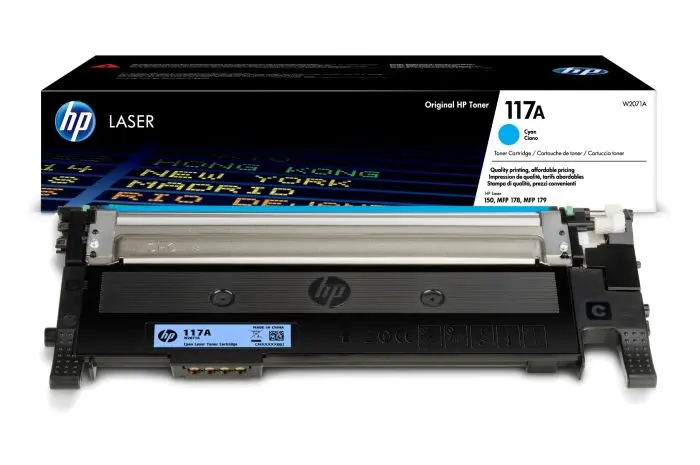 HP 117A Cyan Original Laser Toner W2071A