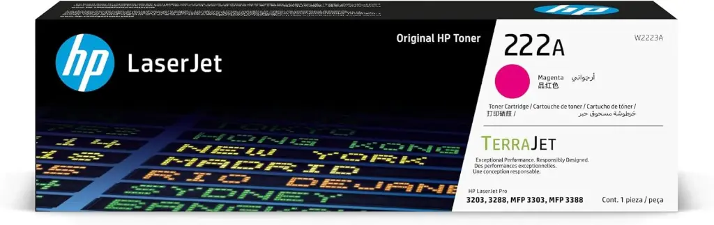 HP 222A Magenta Original  Toner W2223A 