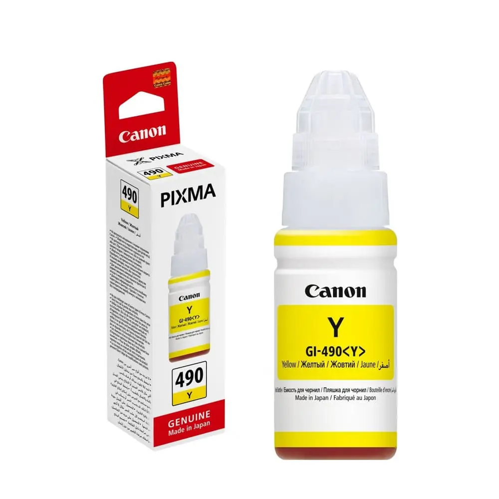 Canon GI-490 Yellow Ink Bottle