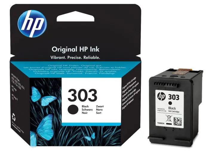 حبر اتش بي 303 ملون أصلي – T6N01AE