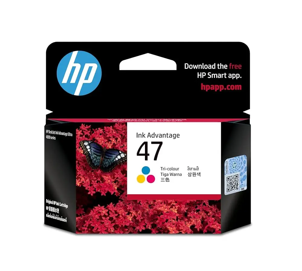 حبر اتش بي 47 ملون (Tri-Color) أصلي – 6ZD22AE