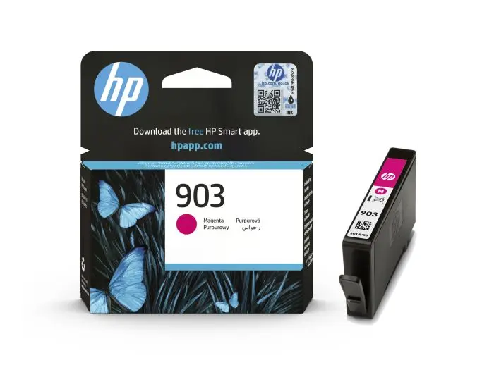 حبر اتش بي اوفيس جت 903 أرجواني (Magenta) أصلي – T6L91AE